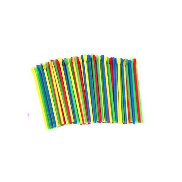 Snow Cone Spoon Straws 200ct
