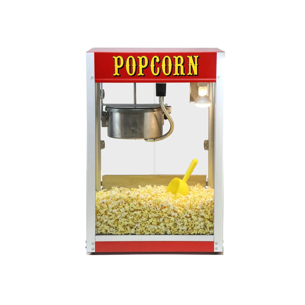 Theater Pop 8 Ounce Commercial Popcorn Machine – Plymouth Popcorn &  Concessions