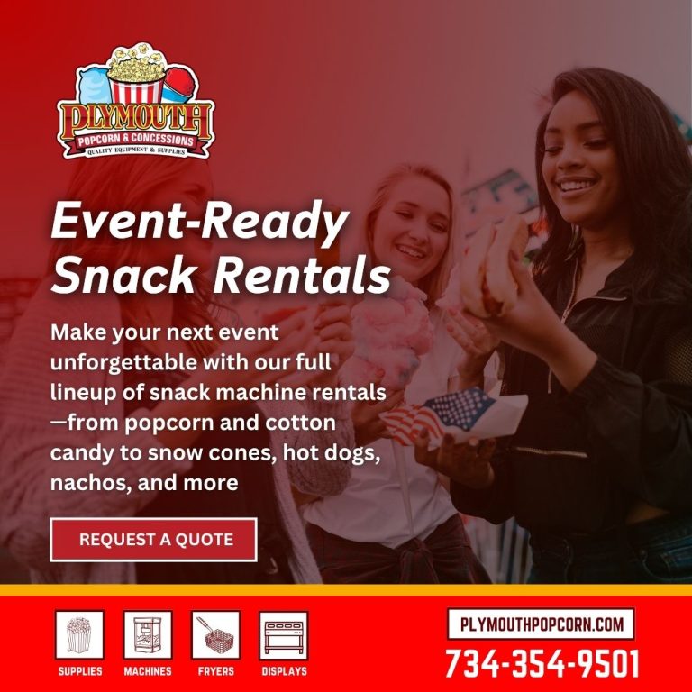 Make Your Event Unforgettable with Snack Machine Rentals