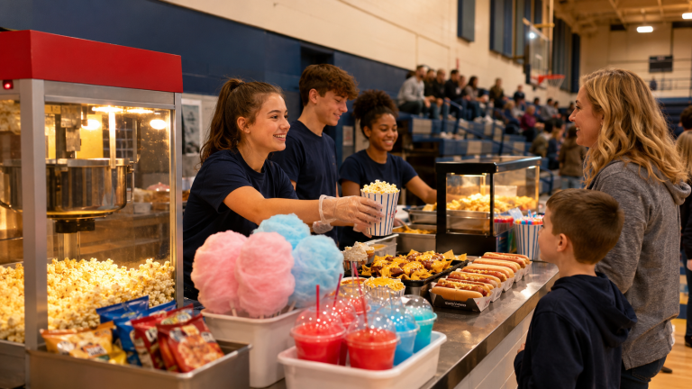 How to Set Up a School Concession Stand That Runs Smoothly